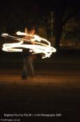 Fire hula hoop
