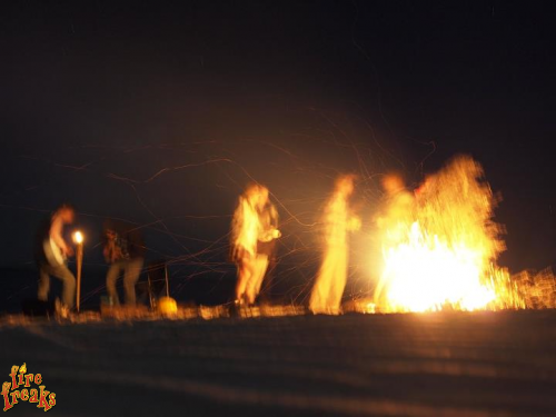 beach fire WA