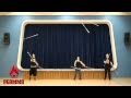 Staff juggling gently - Niko, Kasmir & Jarf